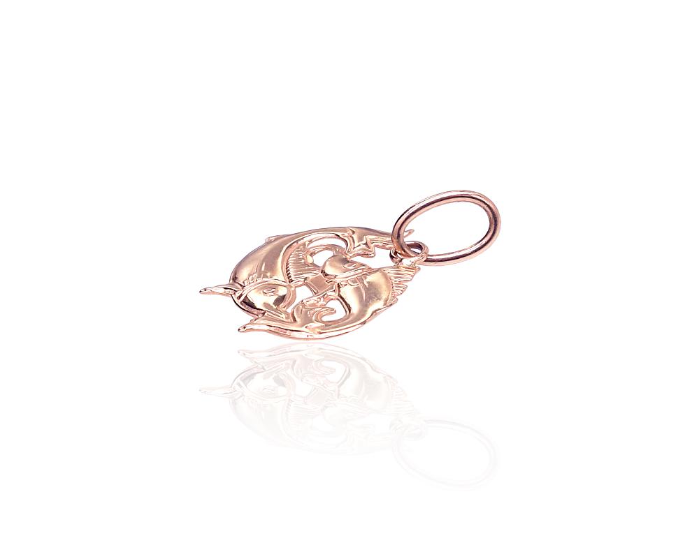 Gold pendant #1301114(Au-R), Red Gold 585°