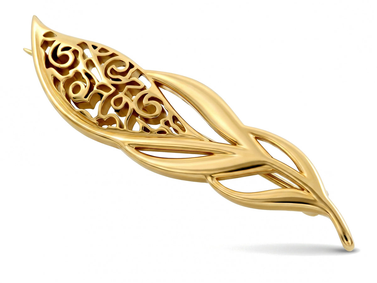 Gold Brooch
