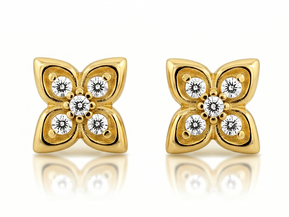 Gold Earrings