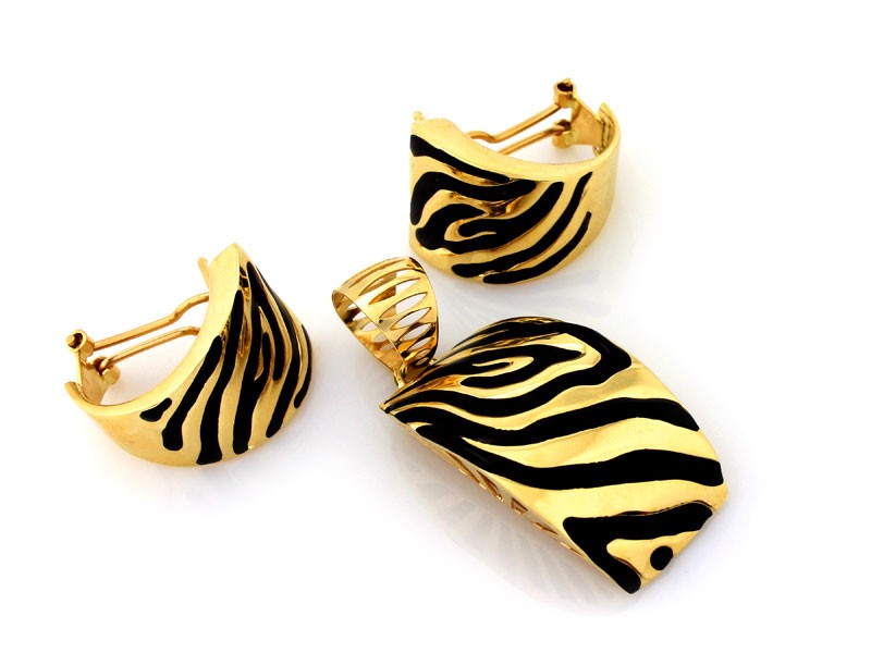 Gold Jewellery Set