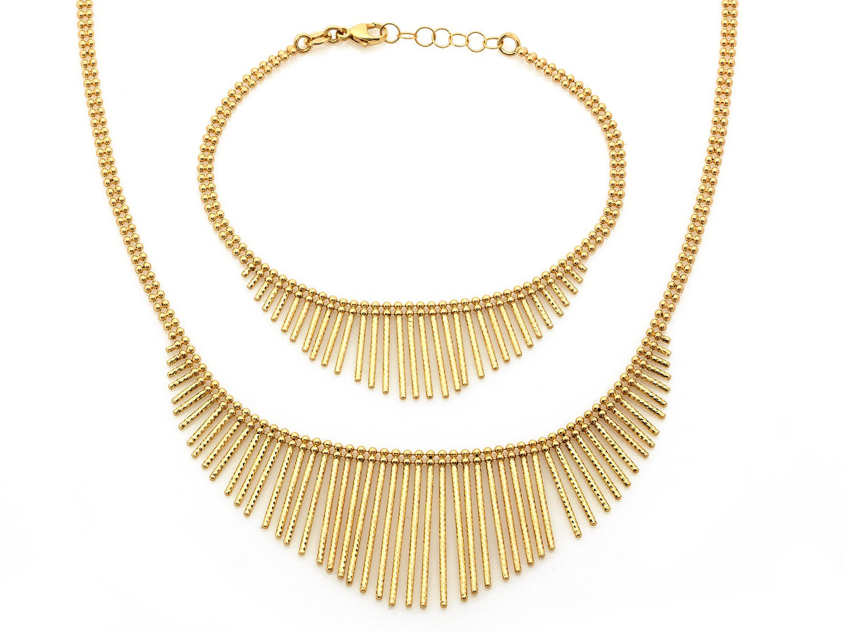 Gold Jewellery Set