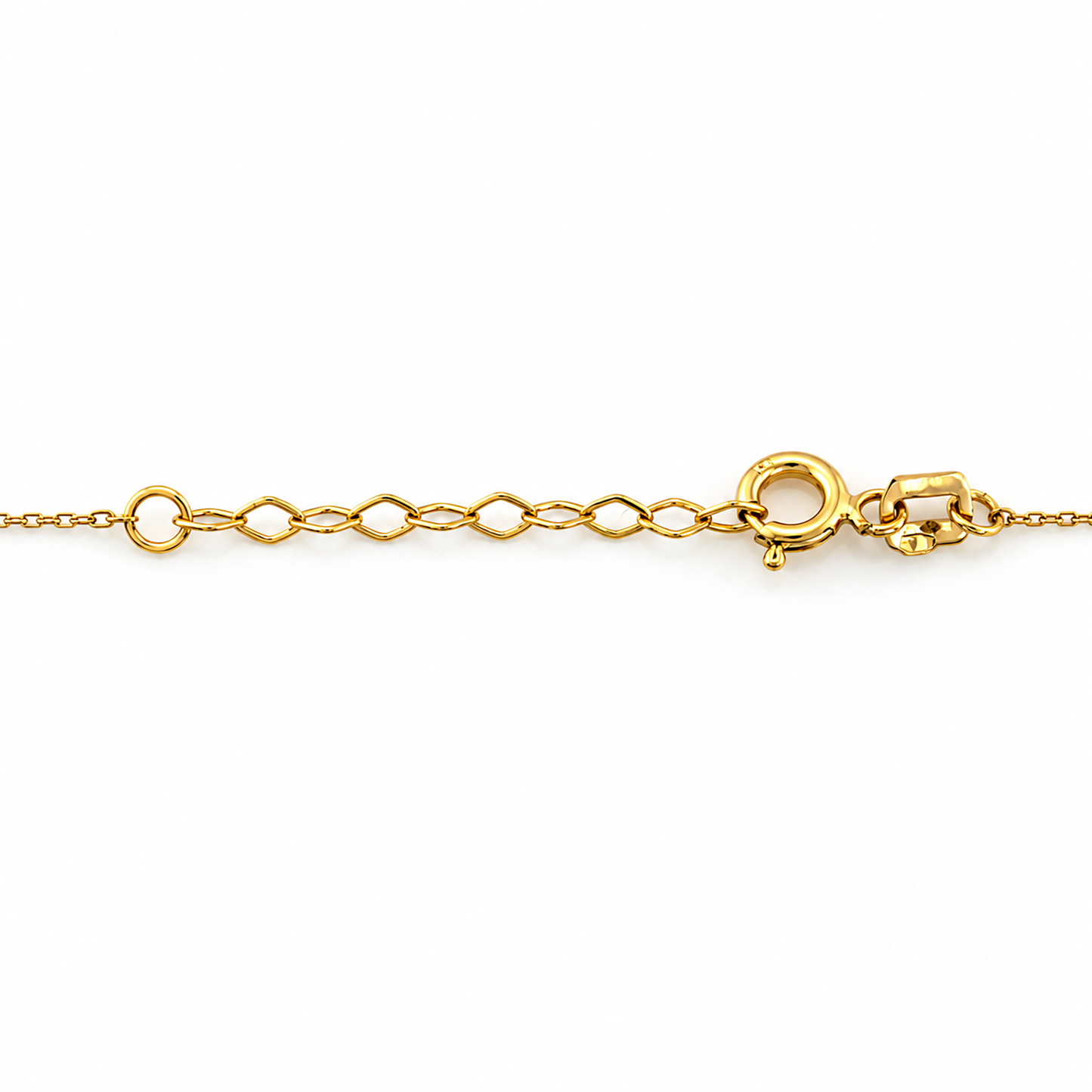 14K Gold Angel Wing Heart Necklace