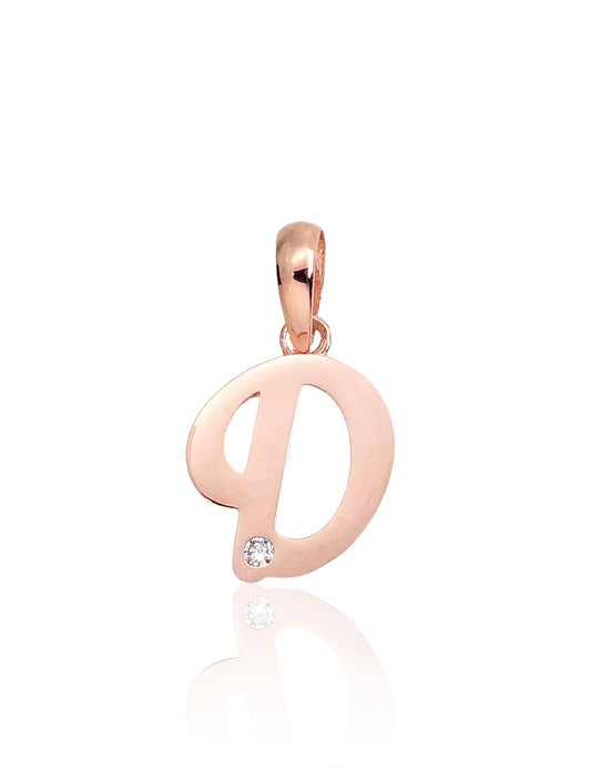 Gold pendant #1300911(Au-R)_CZ, Red Gold 585°, Zirkons