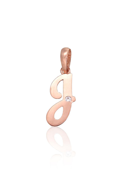 Gold pendant #1300917(Au-R)_CZ, Red Gold 585°, Zirkons