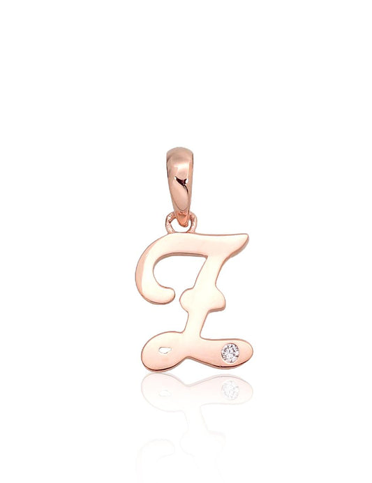 Gold pendant #1300929(Au-R)_CZ, Red Gold 585°, Zirkons