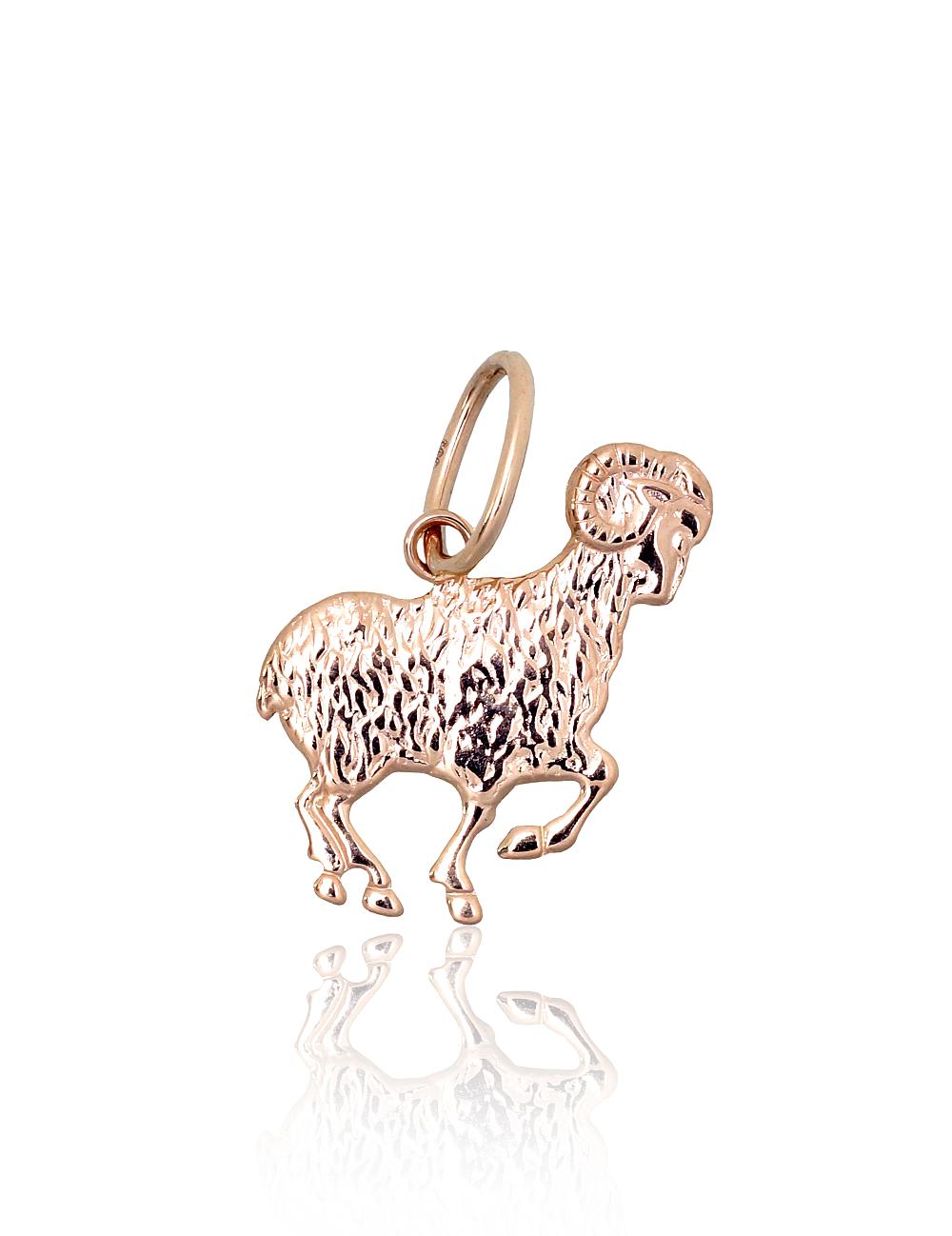 Gold pendant #1301103(Au-R), Red Gold 585°