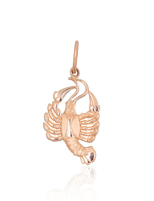 Gold pendant #1301106(Au-R), Red Gold 585°