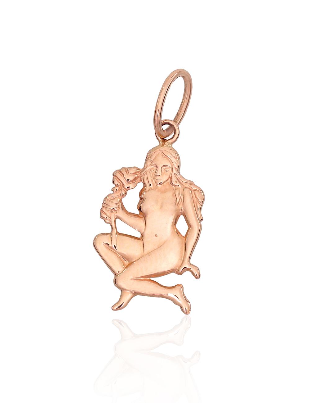 Gold pendant #1301108(Au-R), Red Gold 585°