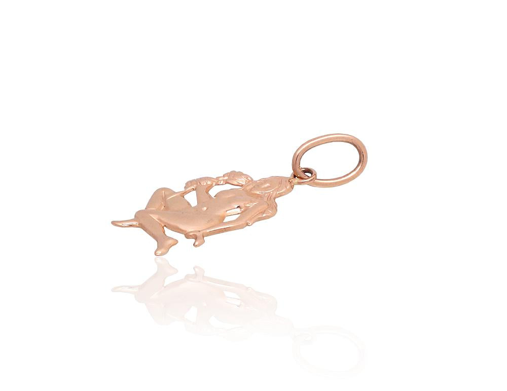 Gold pendant #1301108(Au-R), Red Gold 585°