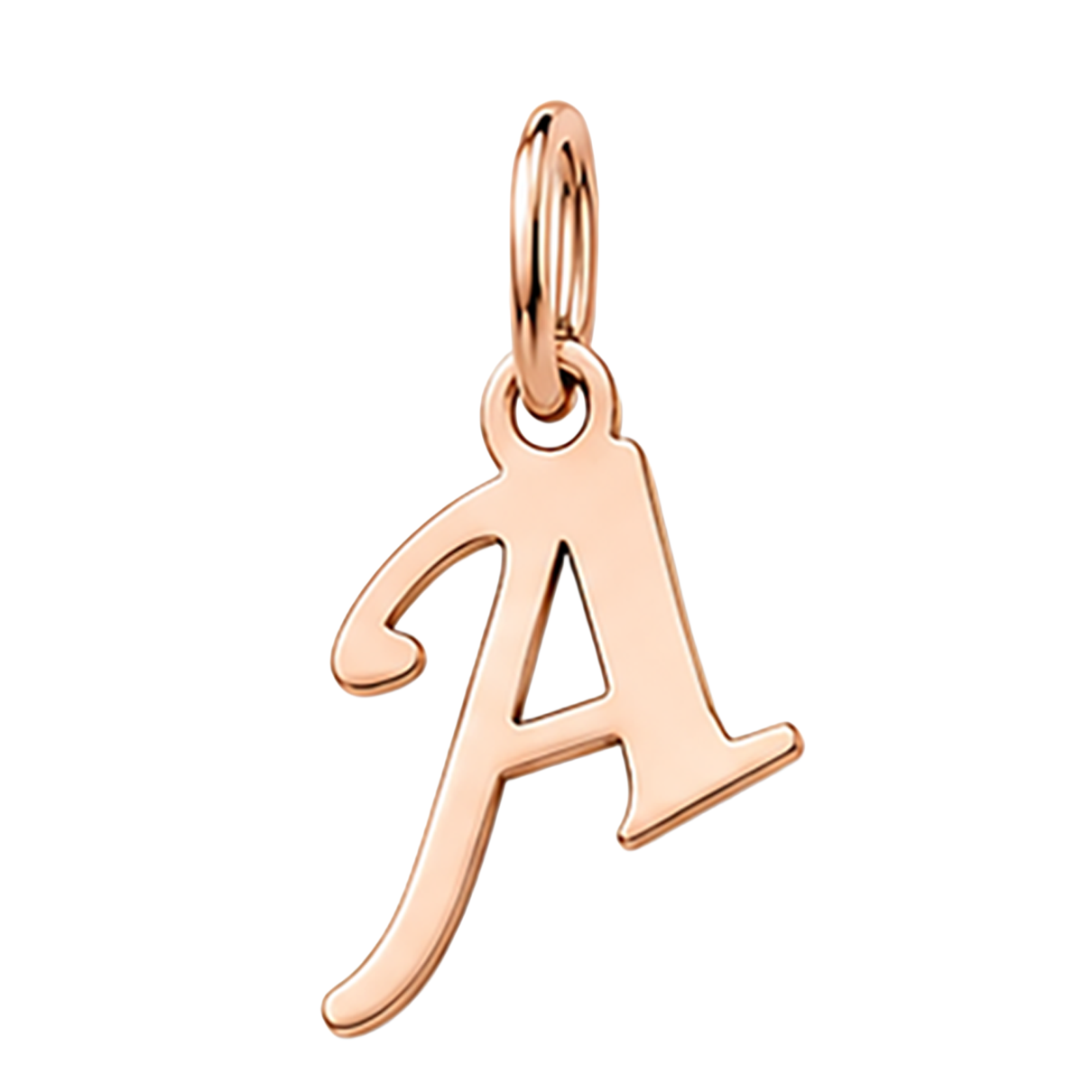 Gold Letter Pendant A–Z | 14K Gold Initial Necklace Charm