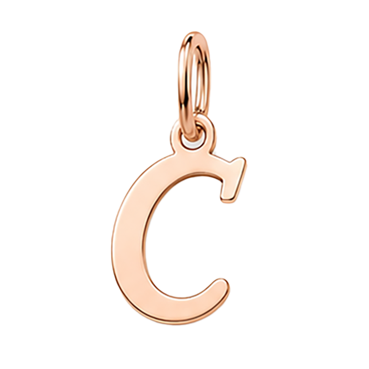 Gold Letter Pendant A–Z | 14K Gold Initial Necklace Charm