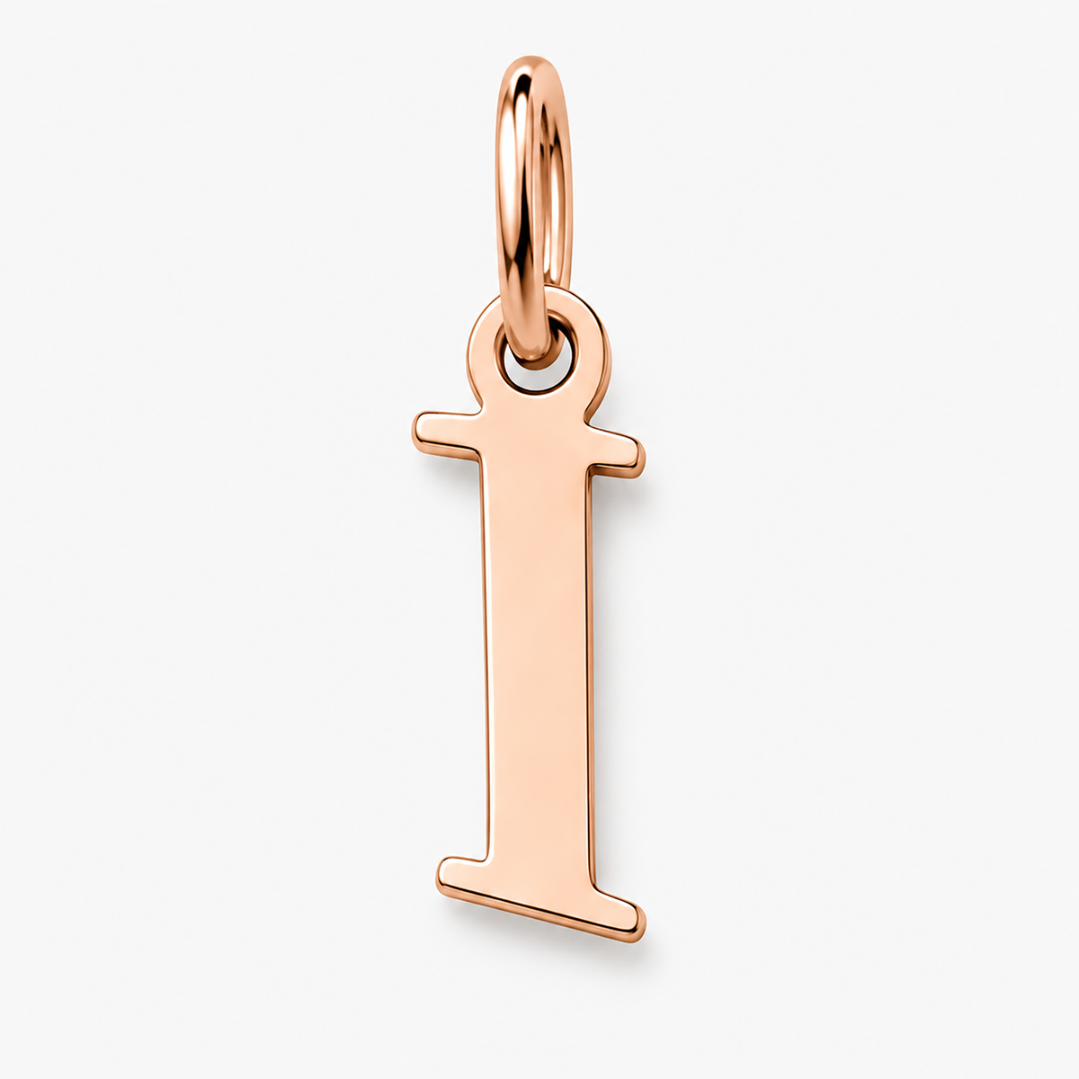 Gold Letter Pendant A–Z | 14K Gold Initial Necklace Charm