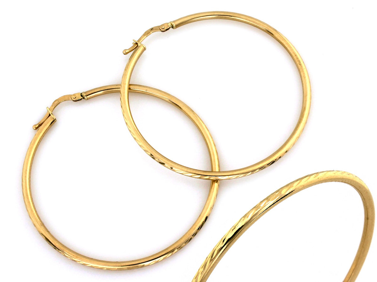 Gold Earrings