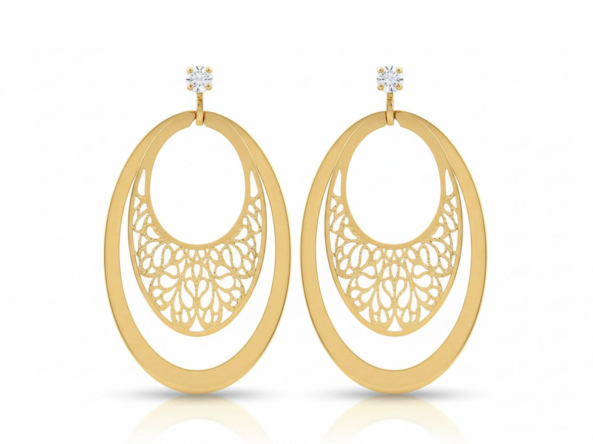 Gold Earrings