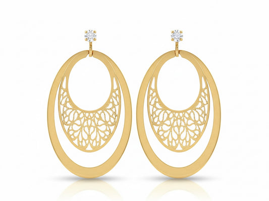 Gold Earrings