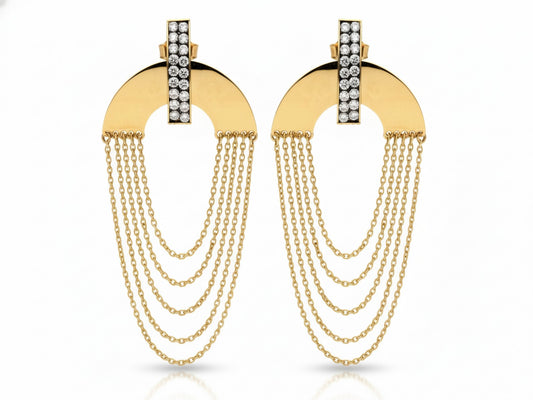Gold Earrings