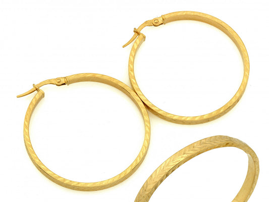 Gold Earrings