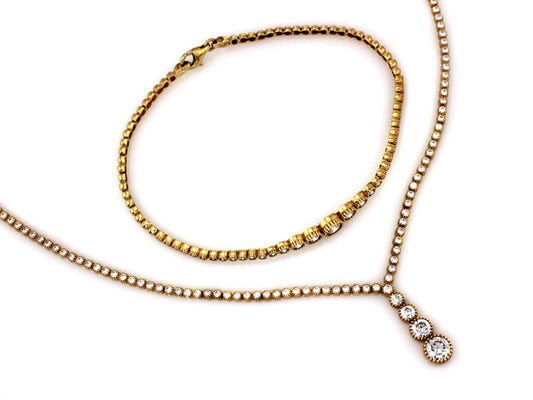 Gold Jewellery Set