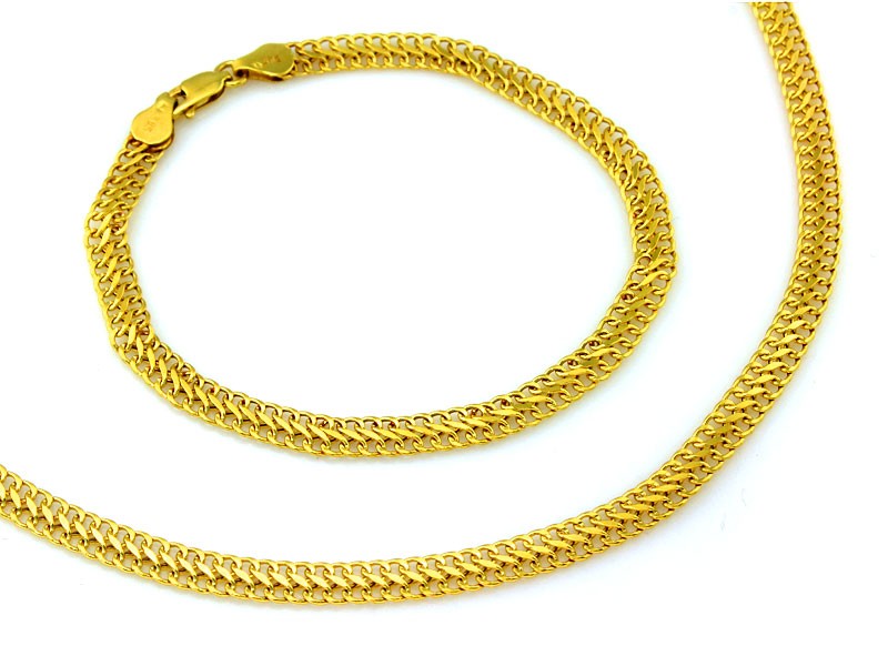 Gold Jewellery Set