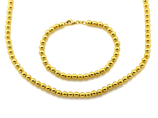 Gold Jewellery Set