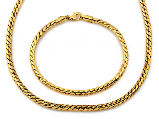 Gold Jewellery Set