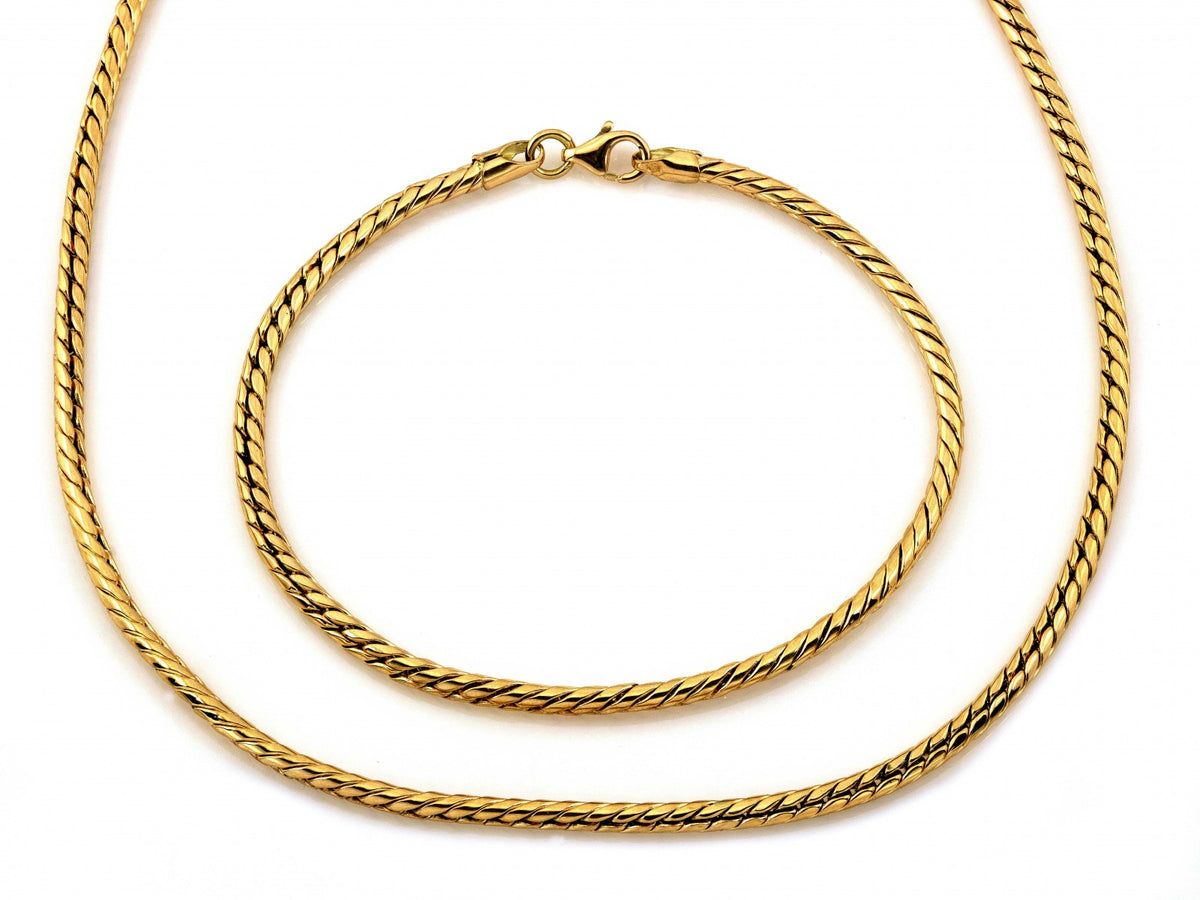 Gold Jewellery Set