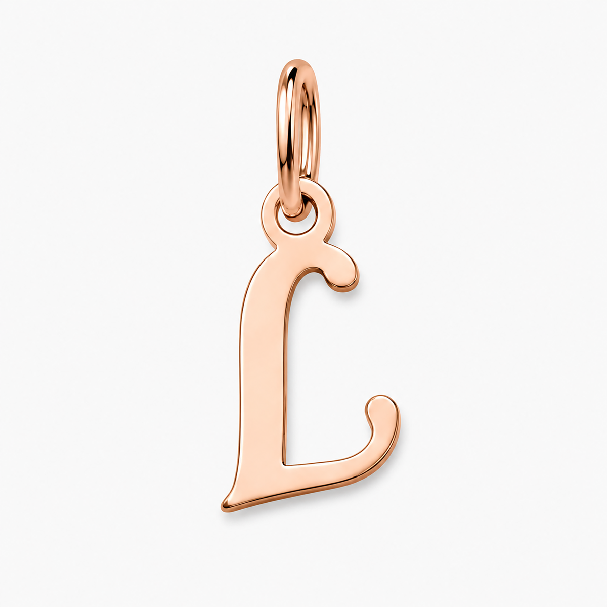 Gold Letter Pendant A–Z | 14K Gold Initial Necklace Charm