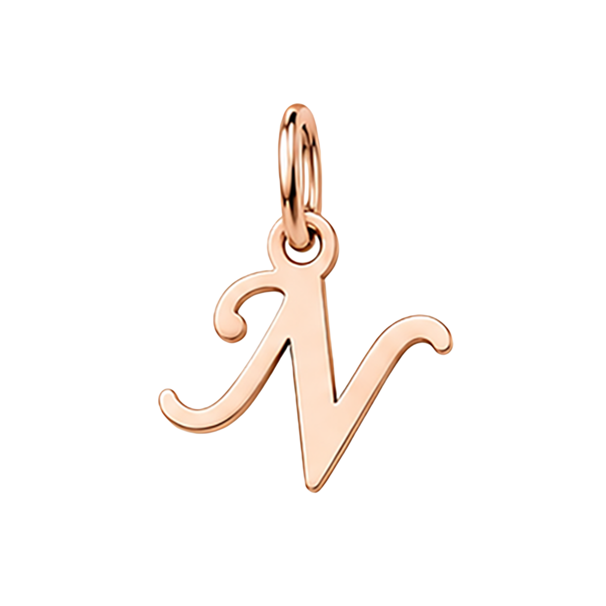 Gold Letter Pendant A–Z | 14K Gold Initial Necklace Charm