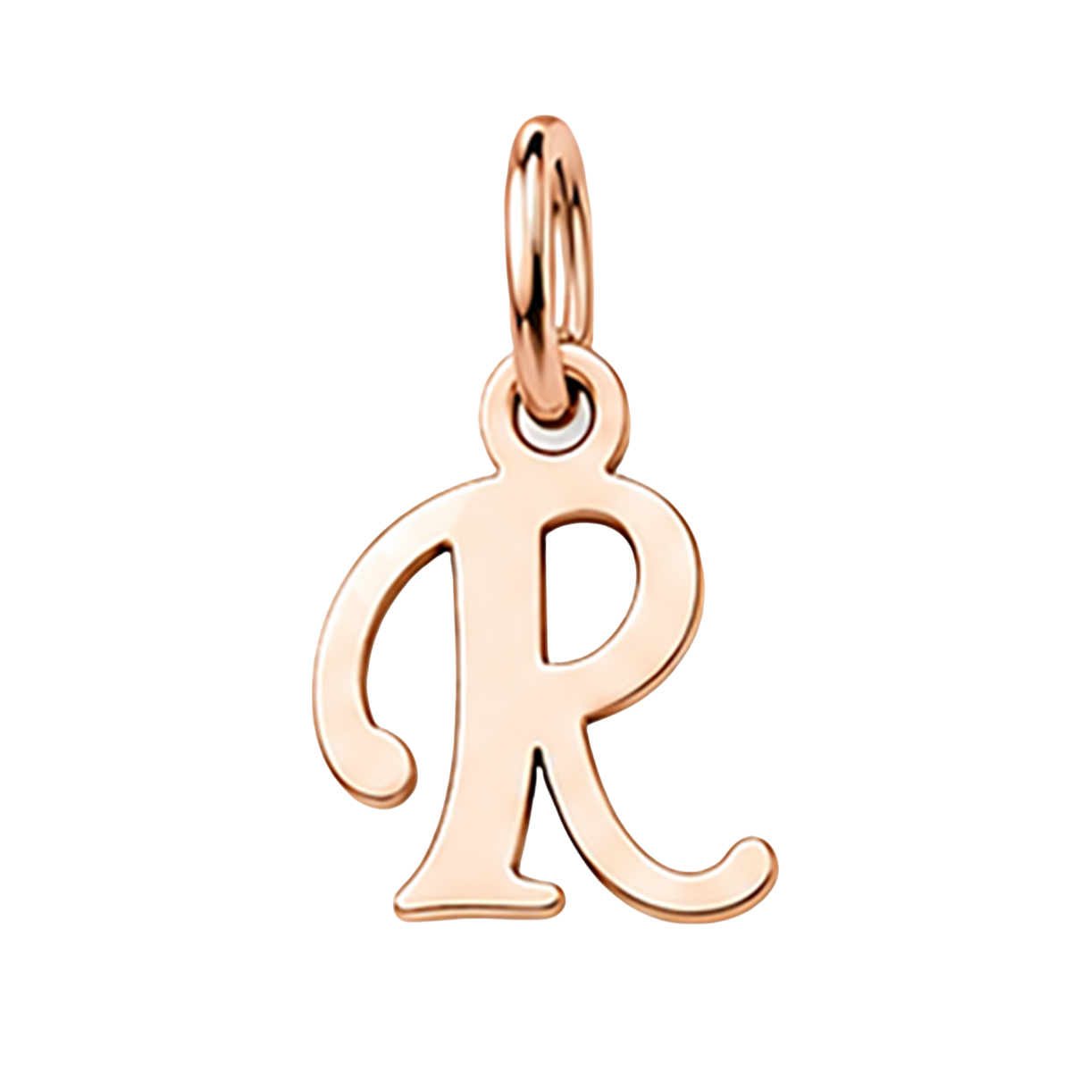 Gold Letter Pendant A–Z | 14K Gold Initial Necklace Charm
