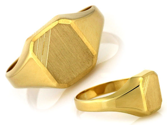 Gold Signet Ring
