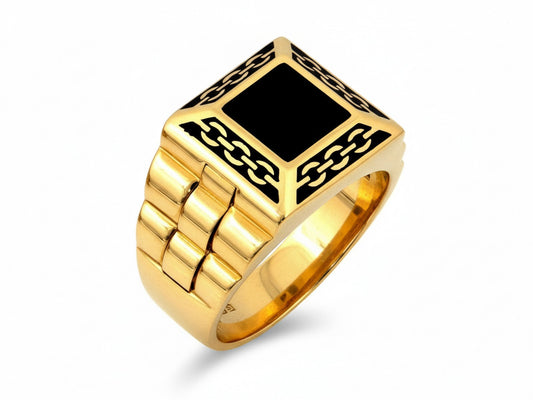 Gold Signet Ring