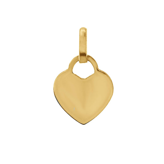 Personalizuotas Auksinis pakabukas širdelė - LuccheGold
